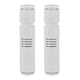 Ieron 2pcs 6mm Pneumatic Ejector ZU05S Push-In One-Touch Tube Type Pneumatic Vacuum Generator