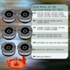 JINHENB 6 Pieces Strimmer Spool Line for Black and Decker,