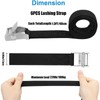 TuTuYa Short Tie Down Straps, 6PK 1.3Ft x 0.98In (40x2.5cm)