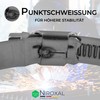 Pack of 10 stainless steel hose clamps W4 V2A |