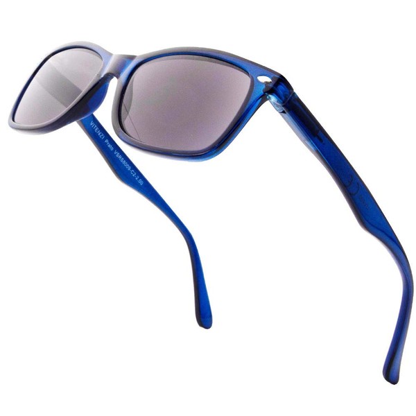 VITENZI - Gafas de sol para leer bajo el sol Prato en azul 2.50