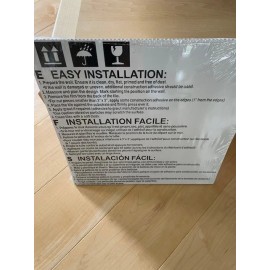 Unbranded Tile Peel N Stick Wall Decor Genuine Mosaic V009 SILVER