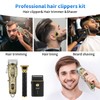 HIENA PRO Barber Clipper Set & Trimmer Kit for Men,