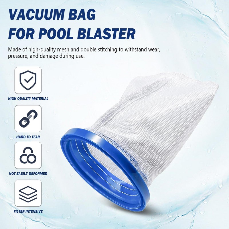 Pool Vacuum Cleaner Filter Bag Compatible with Max, Catfish Ultra,
