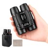 POLDR 12X25 Small Binoculars with Clear Vision, Pocket Binoculars Compact