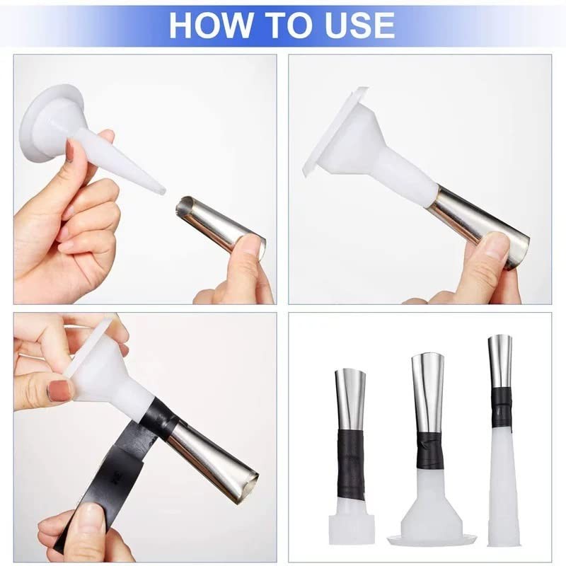 Right Hand Sausage Caulking Gun Manual 20 oz Leakproof Cylinder