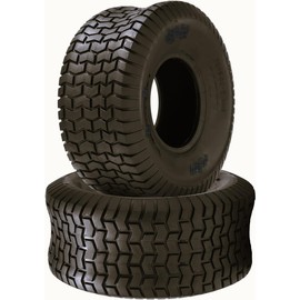 2-Pcs HORSESHOE 20x8.00-8 6Ply Turf Saver Pattern Tires for Golf Cart Garden Tractor Ridding Lawn Mower Tubeless 20x8-8 20/8-8 20x8x8 208008 T126