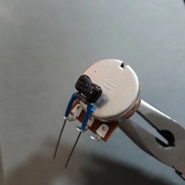 Bear59Guitars TREBLE BLEED KING "DIRK" 1nF Cornell Dubilier SilverMica cap 162K Metal Film res