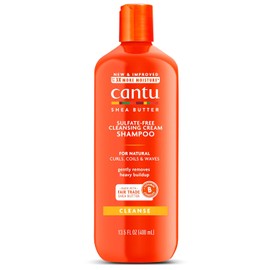 Cantu Champú de crema de limpieza sin sulfato, 13.5 oz