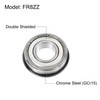 uxcell FR8ZZ Flanged Ball Bearing 1/2 x 1-1/8 x 5/16