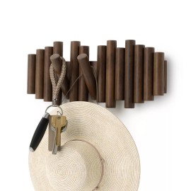 Umbra Picket Wall Mounted Coat Hook Modern Art Design with Storage Hooks