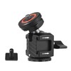 Multi-Functional Mini Ball Head 360°Rotatable Aluminum Alloy Ballhead Adapter Tripod