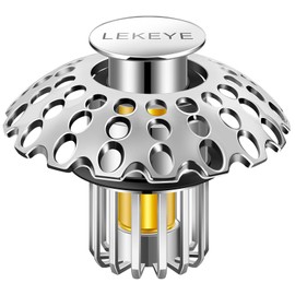 LEKEYE Bathroom Sink Stopper | Shower Drain Hair Catcher | Pop Up Sink Drain Plug | Bathroom Sink Drain Strainer for 1-1/8"to 1-3/8" to 1-1/2" Drain Holes