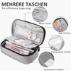 wonsar Pencil Case Pencil Case 4 Compartments Pencil Case Girls