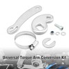 CADUFUELLY 2 Sets Universal Torque Arm Conversion Kit with Hose