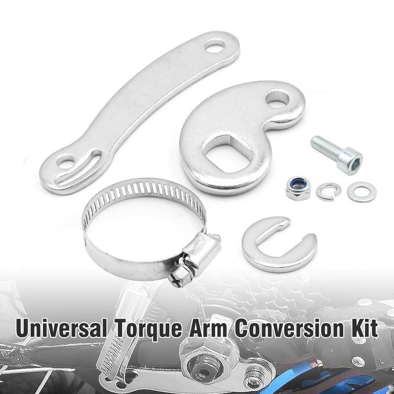 CADUFUELLY 2 Sets Universal Torque Arm Conversion Kit with Hose