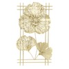 Ginkgo Leaf Wall Hanging Decor Metal Iron 3D Golden Ginkgo