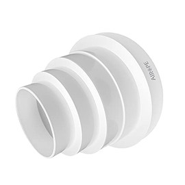 Universal reducer connector diameter 80-150 mm, adjustable for pipes in ventilation systems, air conditioner, hose etc. It is enough to cut the reducer to the diameter you need.