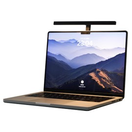 AUCAS USB - Connected LED Light Strip for Laptop Monitors & Tablets, Neutralizes Blue Light, Stepless Dimming for Glare Free, Eye Friendly & Space Saving