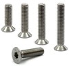 MonsterBolts - M5 x 45mm Flat Head Socket Cap Screws,