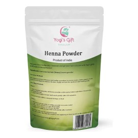 Polvo De Henna Regalo Del Yogui Triple Tamizado 1 Kg 100% Na