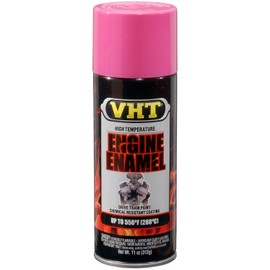 VHT (SP756-6 PK Hot Pink High Temperature Engine Enamel - 11 oz. Aerosol, (Case of 6)