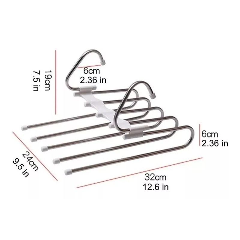 OEM Gancho Magico Plegable 5 En 1 Para Pantalones Ahorra