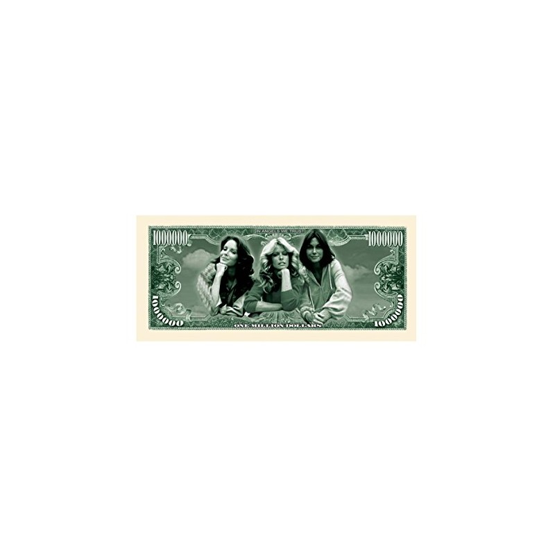 Charlies Angels Million Dollar Bill with Bill Protector - Best
