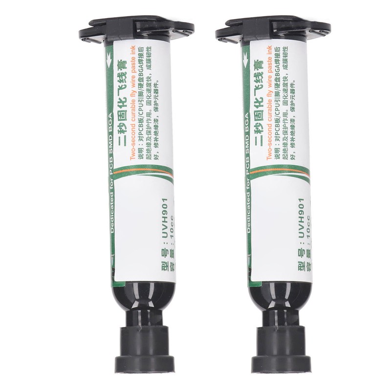 2Pcs UV Curing Solder Mask Ink PCB BGA Repair Resist