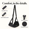 Adjustable Airplane Footrest for Travel – Lightweight Hanging Foot Hammock