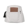 GNEGNI 3 Pockets Waist Apron-Waitress Waiter Server Apron Short Half