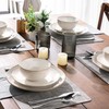 GBHOME Ceramic Dinnerware Sets for 4, 12 Pieces Stoneware Plates