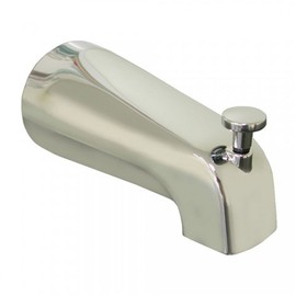 Jones Stephens D01004 Diverter Bathtub Spout, Small, Chrome