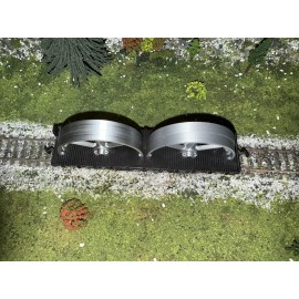 Miles Of Smiles Prints 1:87 HO Scale Train Flywheel Flatbed Load