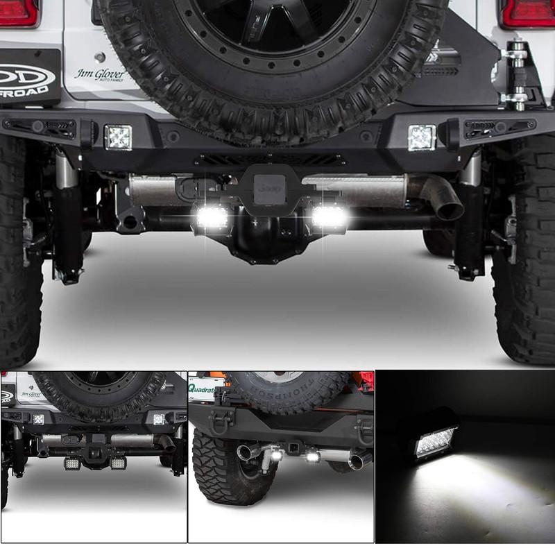 Compatible for 4-Row Hitch LED Lights Bar with 2.5 Inch