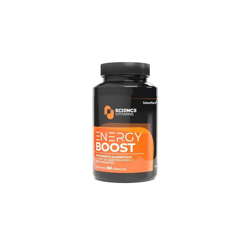 Energy Boost | Camellia sinensis, L-Carnitina, Fucoidan, Triptófano, Colágeno +