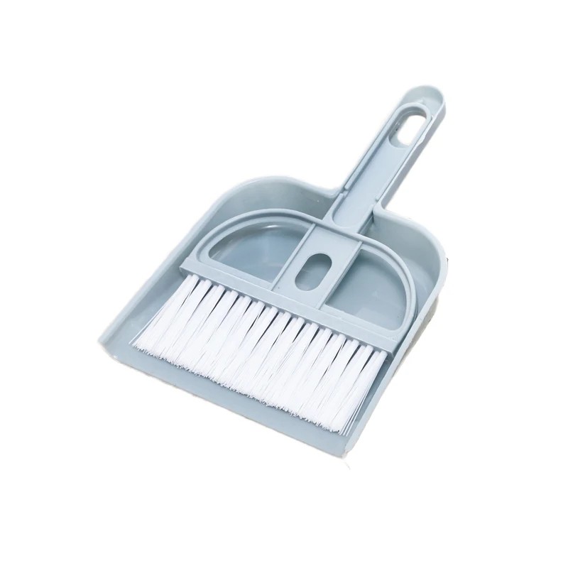 Mini Desktop Dustpan & Brush Set – Compact Plastic Cleaning