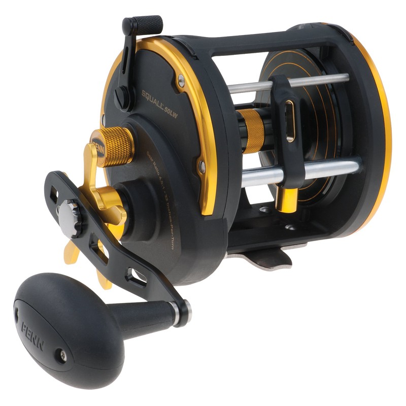 Penn Squall 20 Level Wind Star Drag