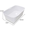 Tombow Washtub, Vertical and Horizontal Drain with Nozzle, Made in