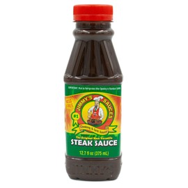 Jimmy’s Steak Sauce, Versatile Cooking & Grill Sauce, Meat Marinade, BBQ Sauce, Dipping Sauce & More (12.7oz 2 Pack) – Tomato Based w/ Worcester Sauce & Secret Spices No MSG, Kosher, Halal Sauce