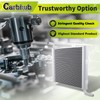 Carbhub Right Auxiliary Radiator Compatible with Land Rover Range Rover