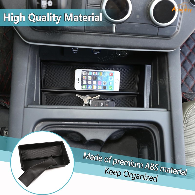 Aunginsy Center Console Organizer Tray Compatible with Land Rover Defender