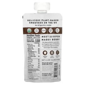 Noka Superfood Smoothie + Plant Protein, Blackberry, Vanilla, 4.22 oz (120 g)