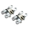 Pair of Hidden Hinge Stainless Steel Invisible Door Hinges, Concealed