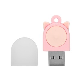 Cat Ear U Disk Mini Cute Gifts Innovative Cartoon USB2.0 USB Flash Drive Car U Disk for PC Laptop Pink 16GB