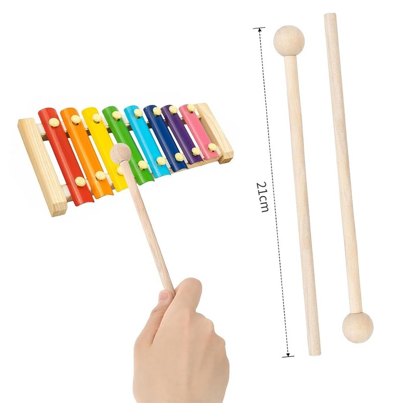 2 pcs Xylophone Hammer Hammer is suitable for xylophone /