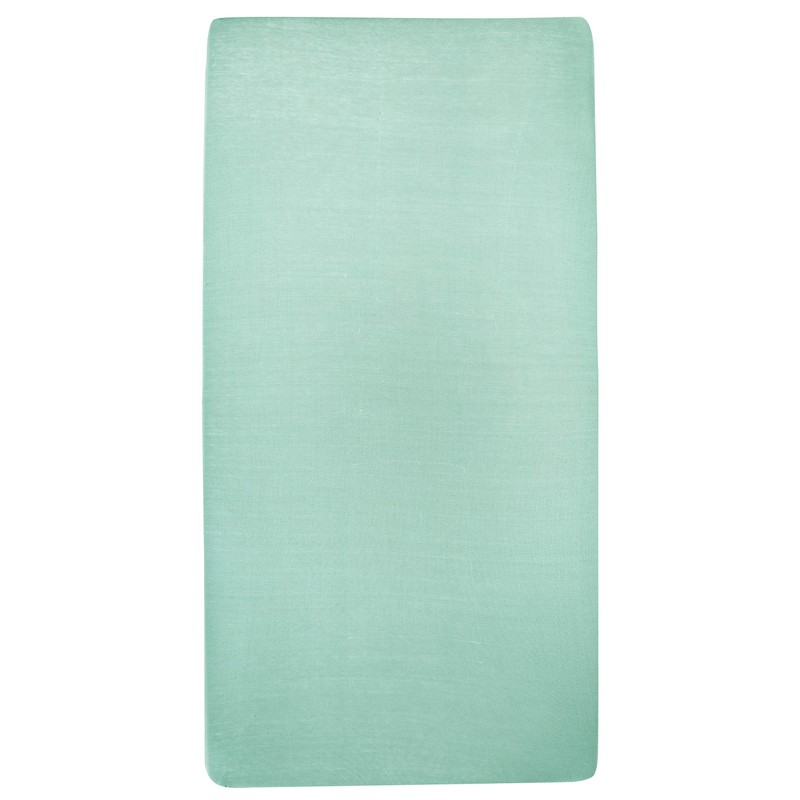 Meyco Baby Fitted Sheet Cradle – Plain New Mint –