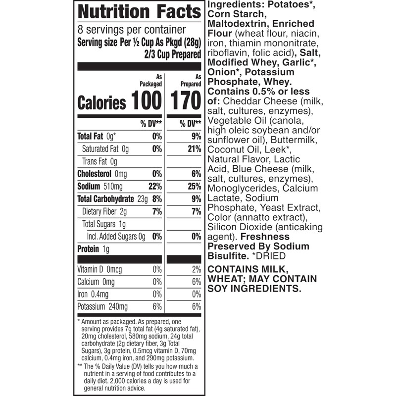 Betty Crocker Au Gratin Casserole Potatoes, Made with Real Cheese,