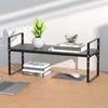 iPEGTOP Expandable Cabinet Storage Shelf Organizer Rack, Heavy Duty Steel