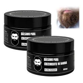 2pcs Cosmetics Para Barba, Hidrata Y Fortalece La Barba T